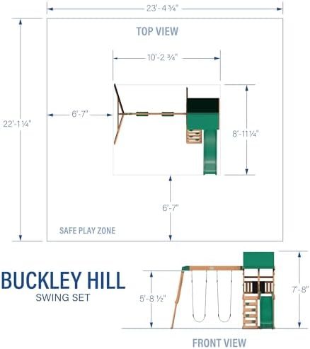 Vue 3 de Backyard Discovery Buckley Hill