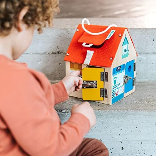 Vue 2 de Lilliputiens Maison Dapprentissage Multifermetures