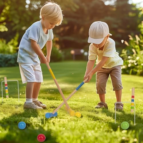 Vue 5 de Jeu De Croquet En