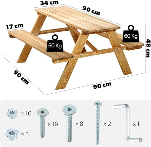 Vue 2 de Kadax Table De Piquenique