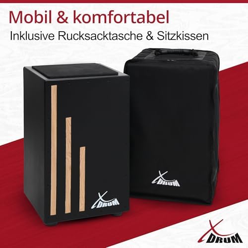 Vue 6 de Xdrum Cajon Primero Negra