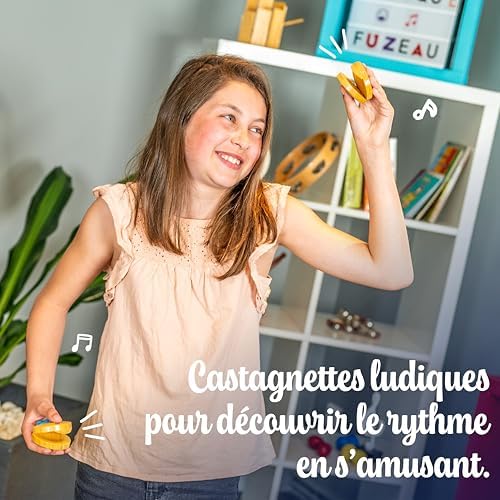 Vue 5 de Fuzeau Paire Castagnettes