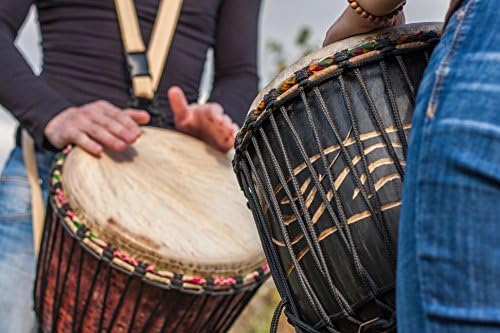 Vue 5 de Cm Djembe Professionnel Bongo