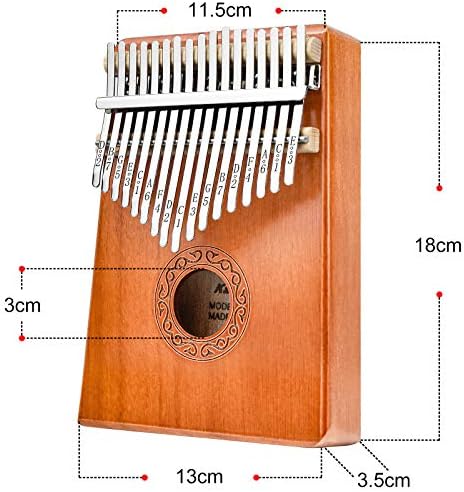 Vue 2 de Kalimba Instrument Cles Calimba