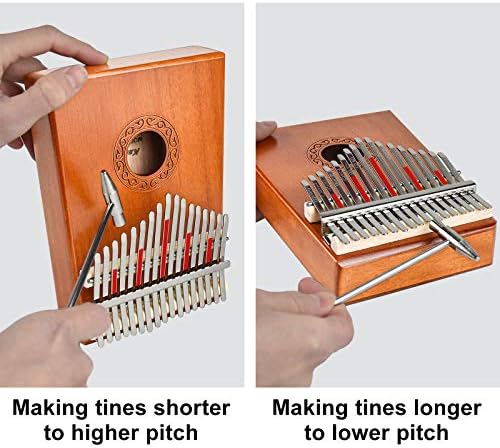 Vue 4 de Kalimba Instrument Cles Calimba