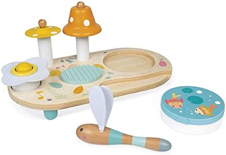 Vue 3 de Janod Table Musicale Pure