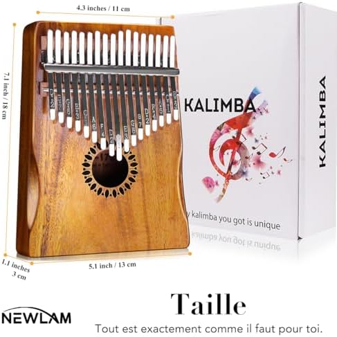 Vue 6 de Newlam Kalimba Piano