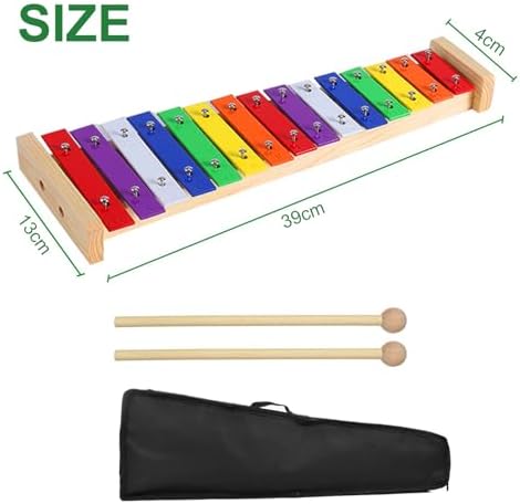 Vue 2 de Xylophone En Bois Tons
