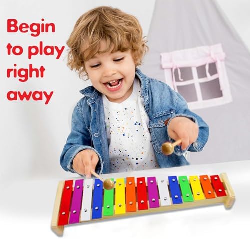 Vue 7 de Xylophone En Bois Tons