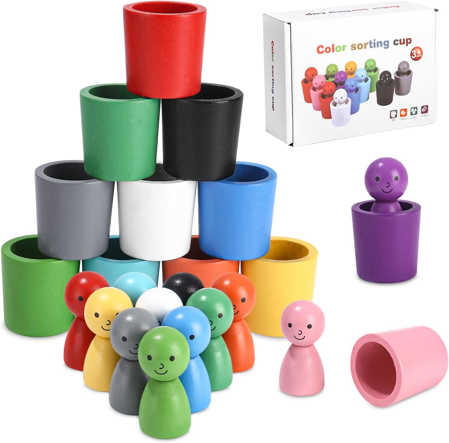Jouet Montessori En Bois