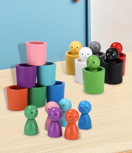 Vue 3 de Jouet Montessori En Bois