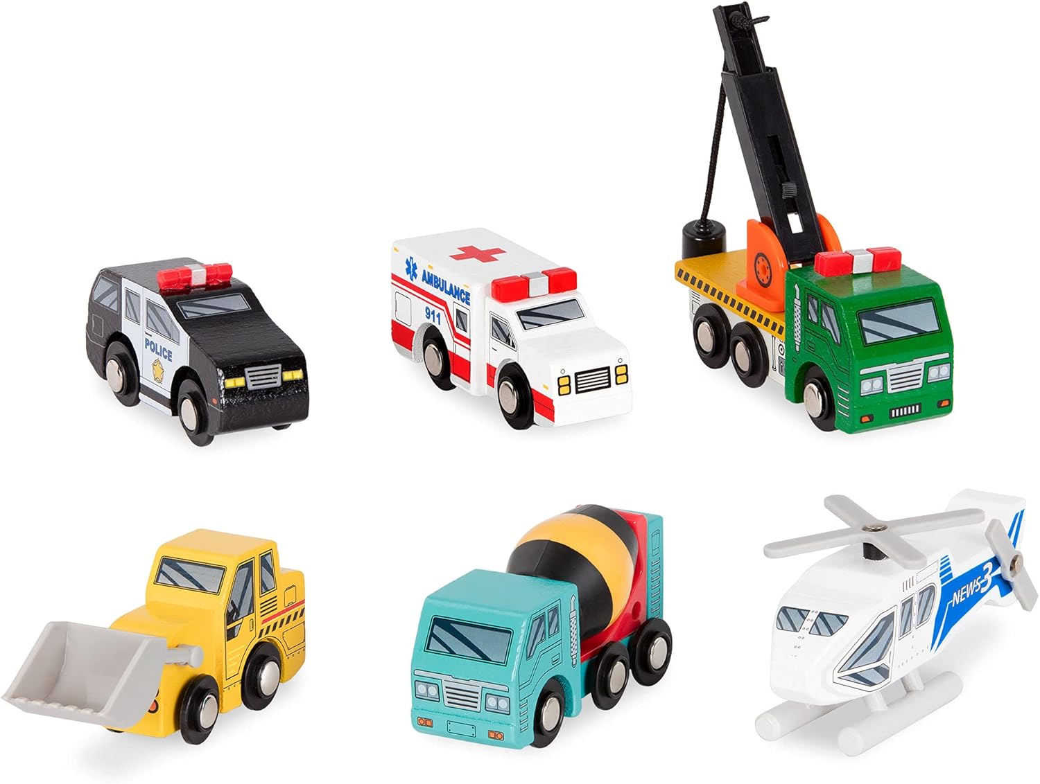Battat Vehicules En Bois