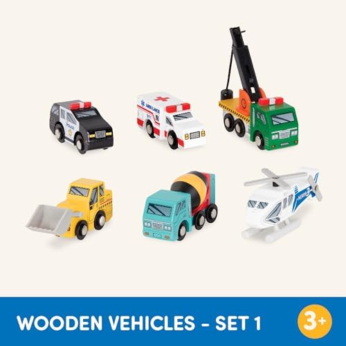 Vue 6 de Battat Vehicules En Bois