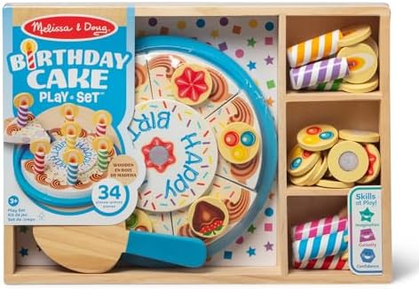 Vue 3 de Melissa Doug Gateau Anniversaire