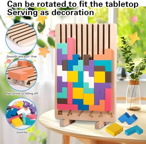 Vue 5 de Zlpbao Puzzle En Bois