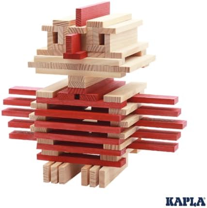 Vue 2 de Kapla Coffret Rouge