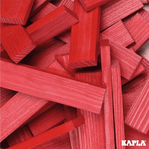 Vue 3 de Kapla Coffret Rouge