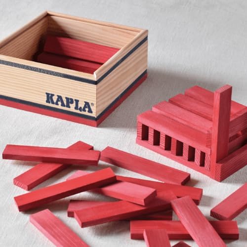 Vue 5 de Kapla Coffret Rouge