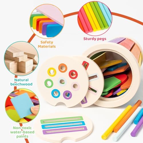 Vue 4 de Kdishkra Jouet Montessori Ans