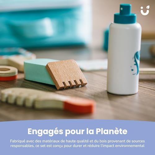 Vue 6 de Wuddis Ensemble De Coiffure