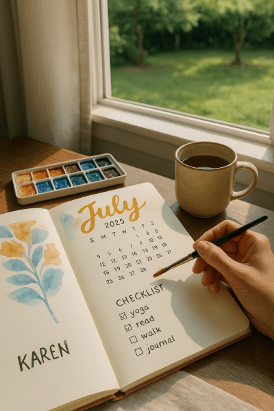 A Quiet Morning With My Journal