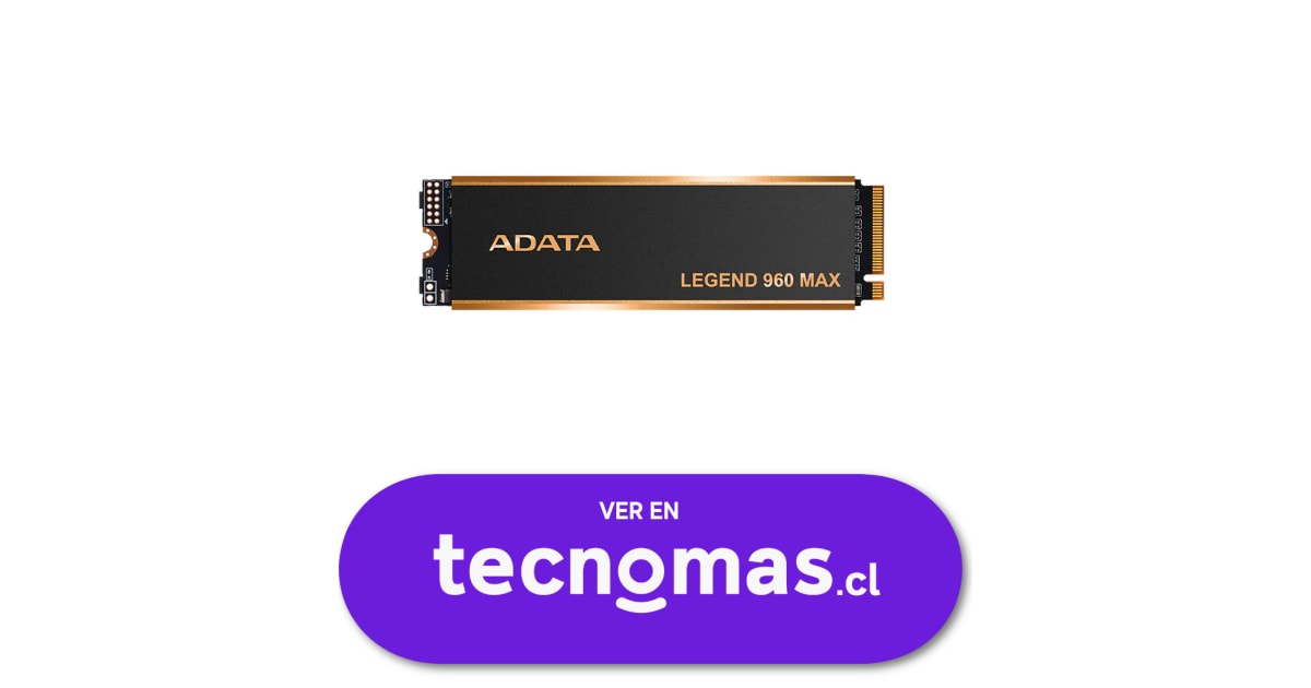 tecnomas.cl | [ALEG-960M-1TCS] A-DATA Legend 960 Max 1 TB