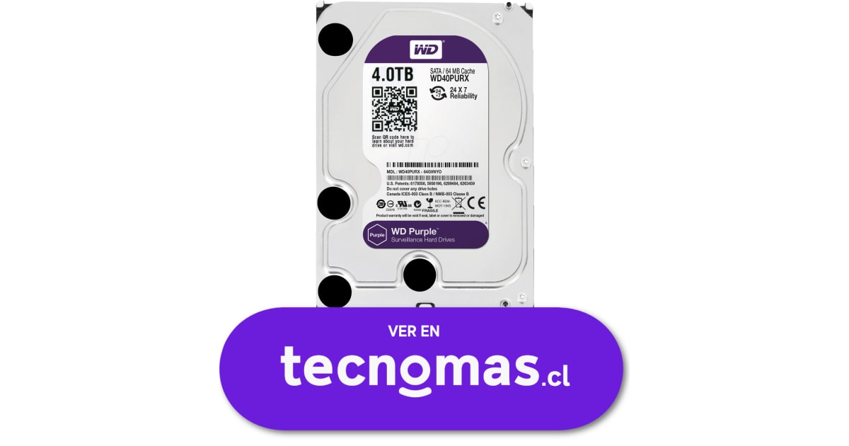Western Digital WD40PURX Purple HDD 4 TB - Foto 6