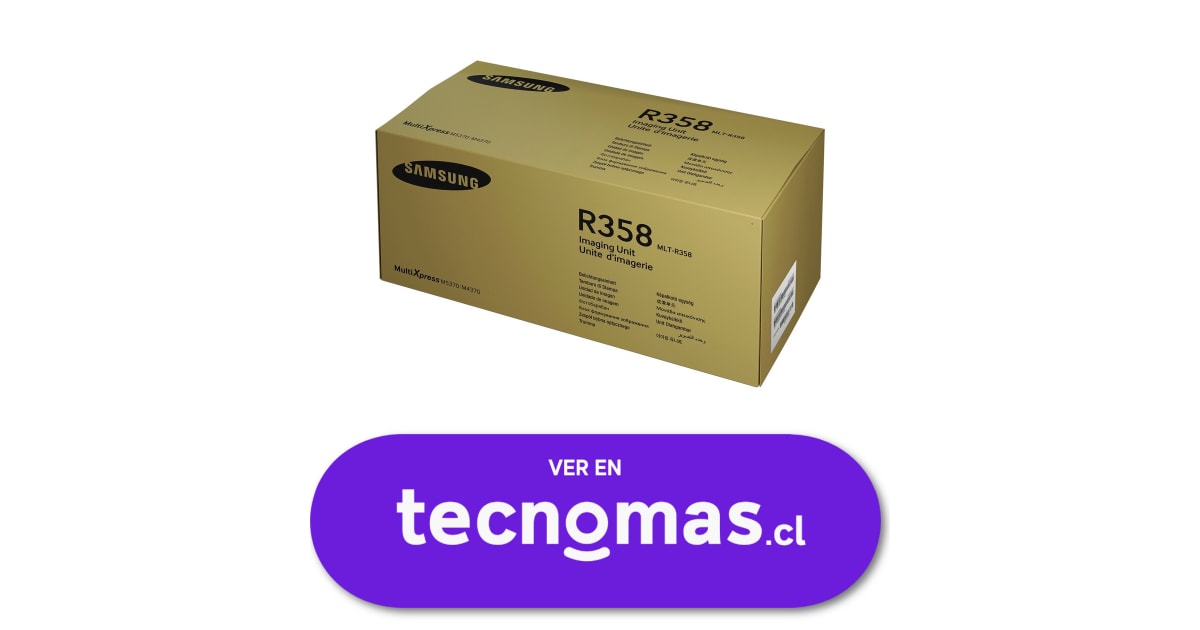 tecnomas.cl | [SV167A] Drum Samsung MLT-R358 Negro, para M4370FX/LX