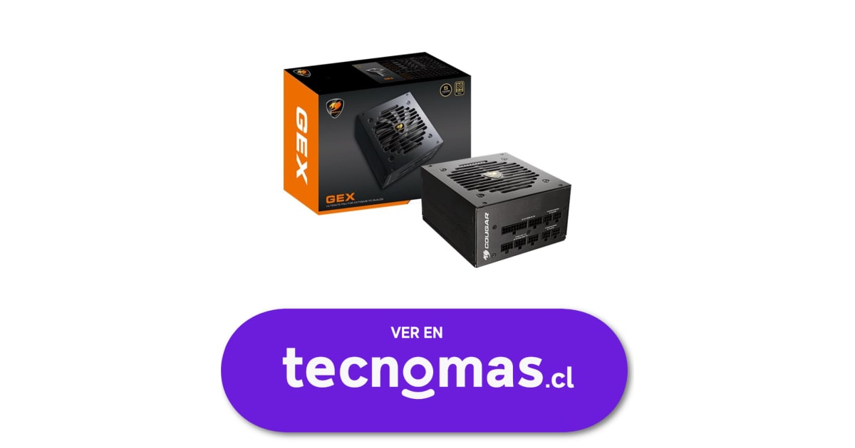 tecnomas.cl | Cougar GEX850 - Fuente de alimentación (interna)