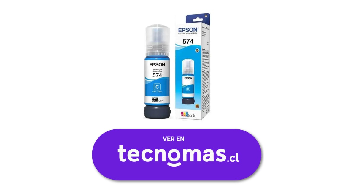 TINTA EPSON T574 - Colores L8050 - Suministros tecnológicos