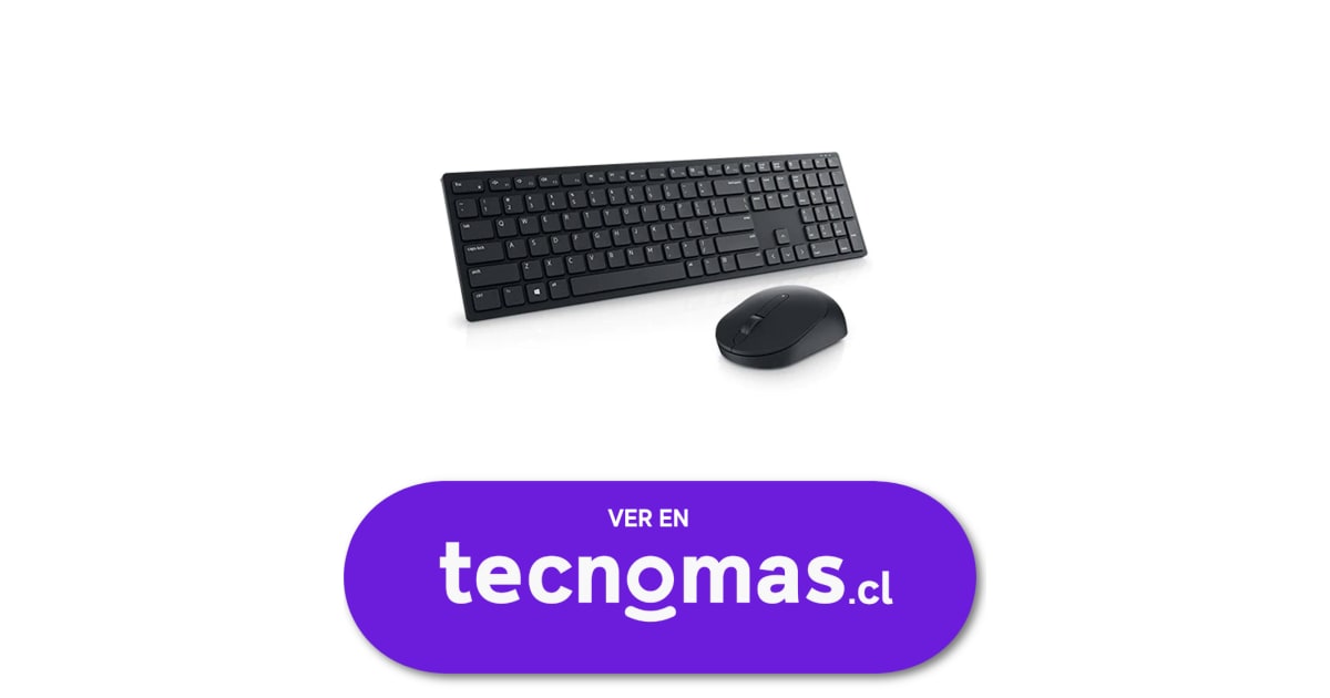 Ratón y teclado inalámbricos Dell Pro - KM5221W - español (QWERTY)