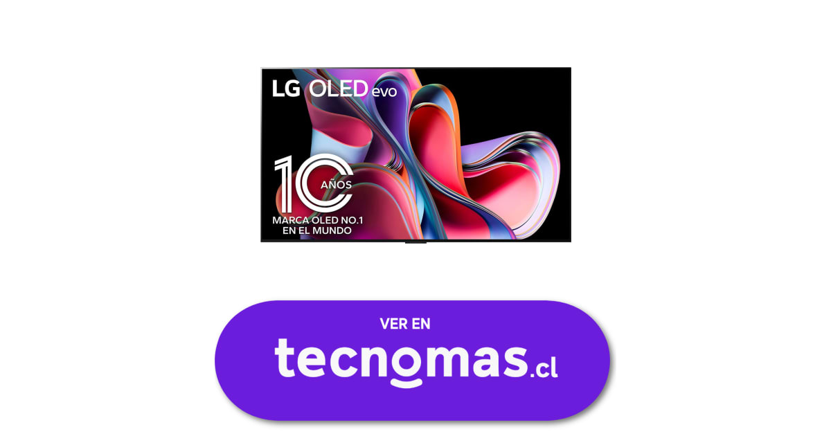 Pantalla LG OLED smart TV de 65 pulgadas 4K/UHD OLED65G3PSA Con