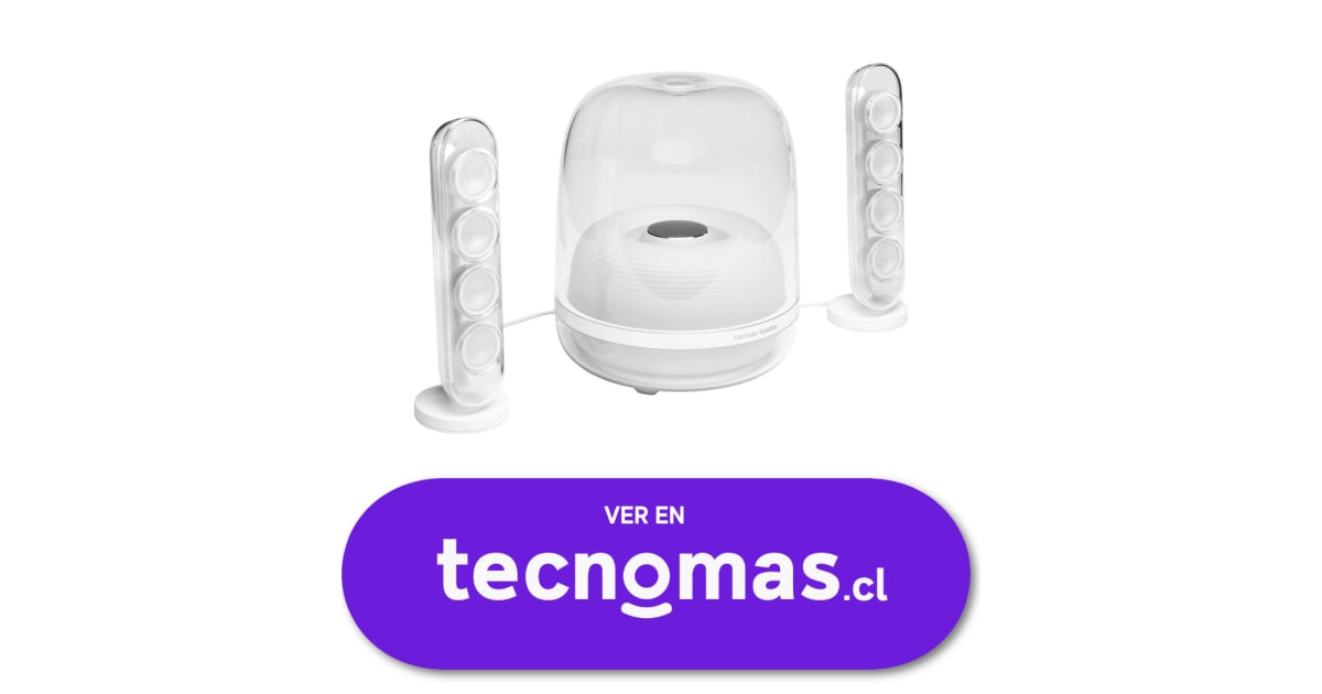 Parlante Harman Kardon SoundSticks 4 Blanco