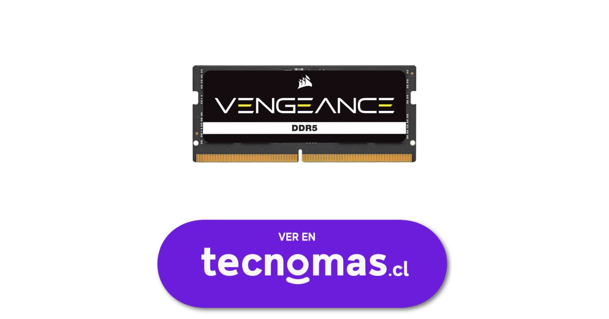 tecnomas.cl | [CMSX32GX5M1A4800C40] CORSAIR Vengeance - DDR5 - modulo