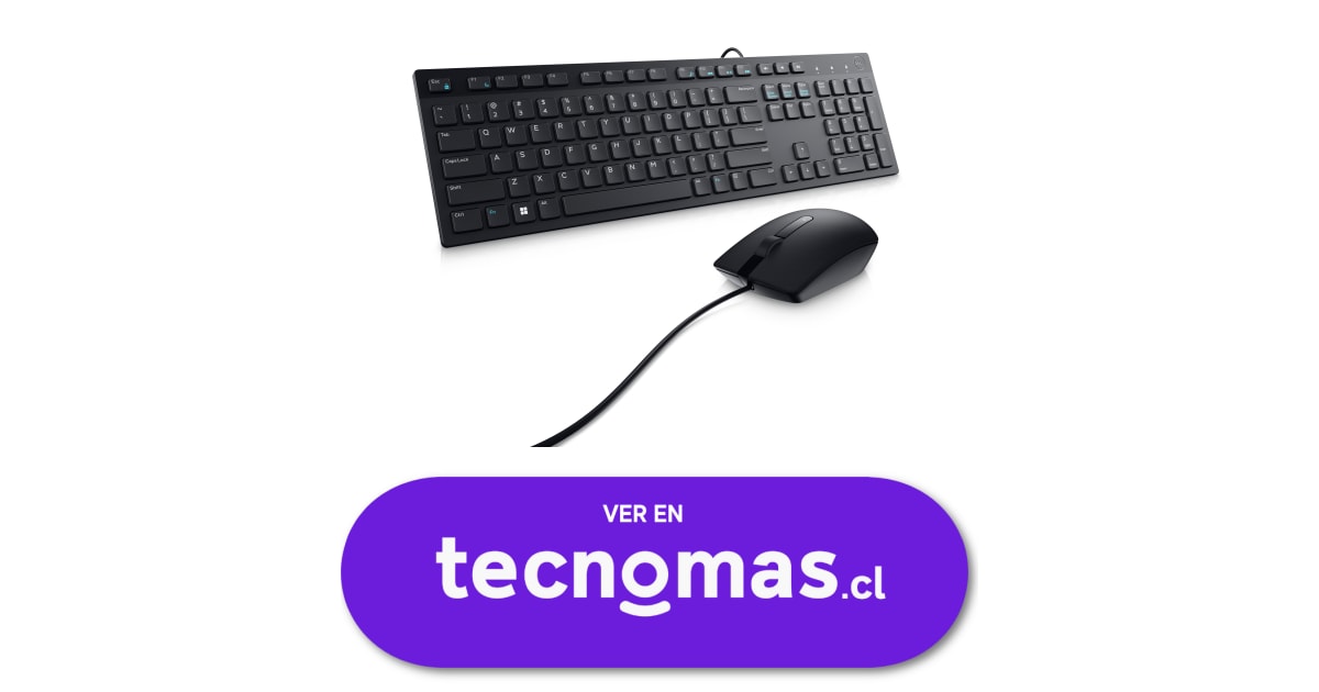 Dell KM300C Combo de Teclado Español y