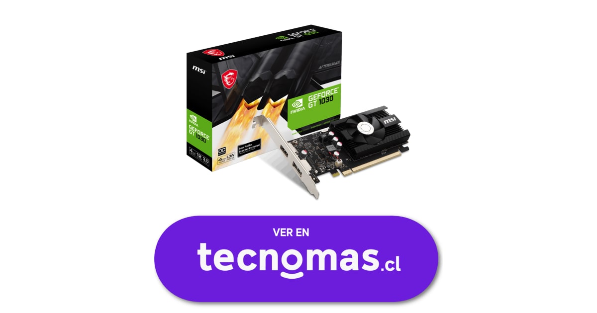 Gt 1030 msi características new arrivals