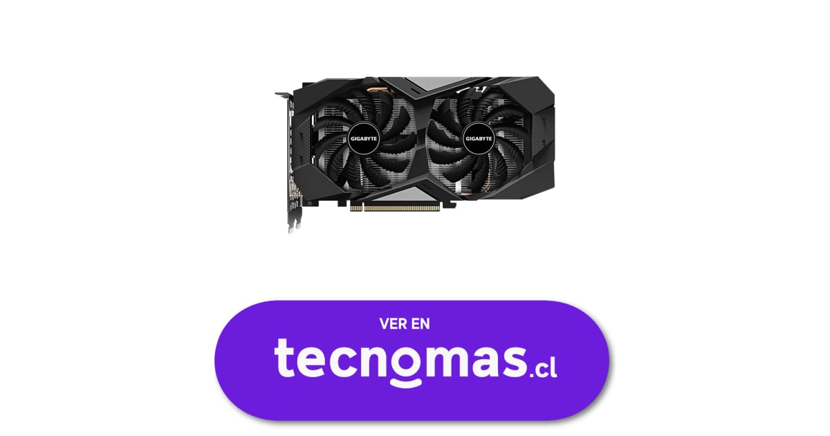 tecnomas.cl | Gigabyte GeForce GTX 1660 Ti D6 6G - Tarjeta gráfica
