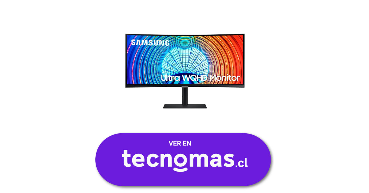 Samsung Monitor Curvo de 34 Pulgadas LS34A650UBLXZS