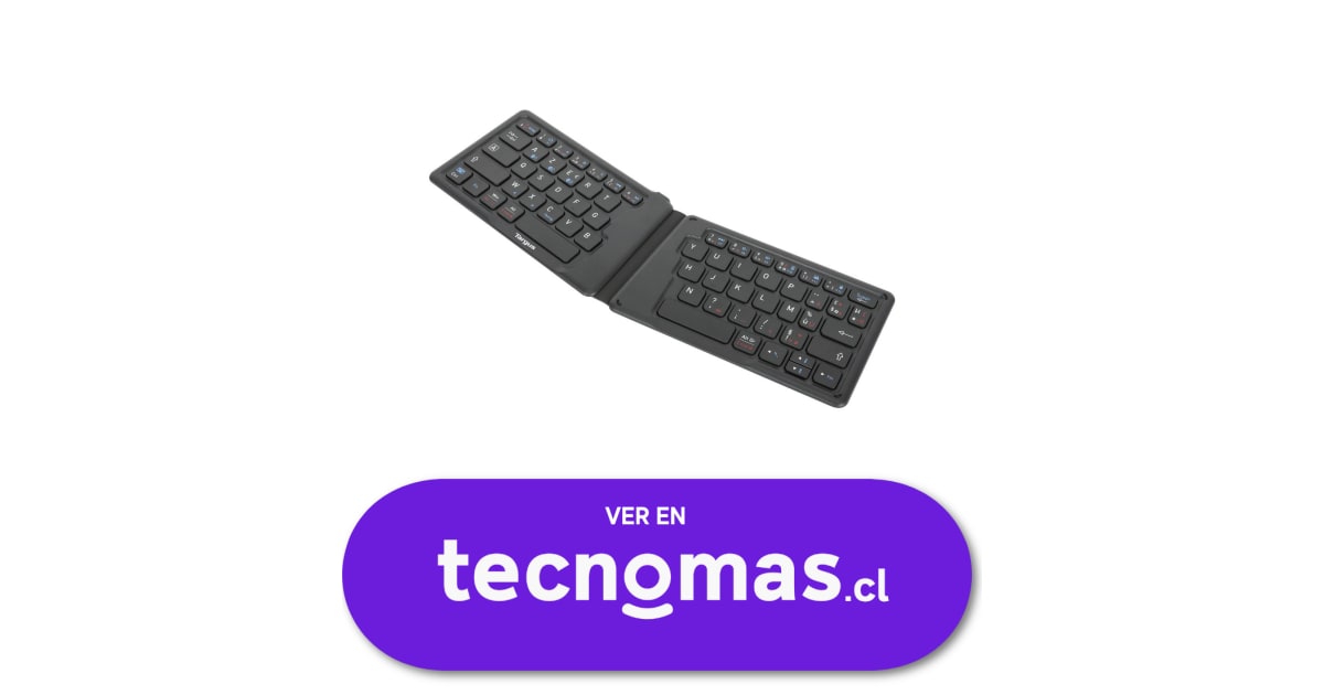 Teclado Compacto Antimicrobiano Multi-Dispositivo Bluetooth