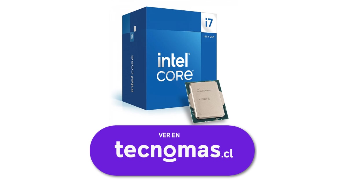 tecnomas.cl | [BX8071514700] CPU Intel® Core I7-14700 14Gth 4.2-5.3GHz