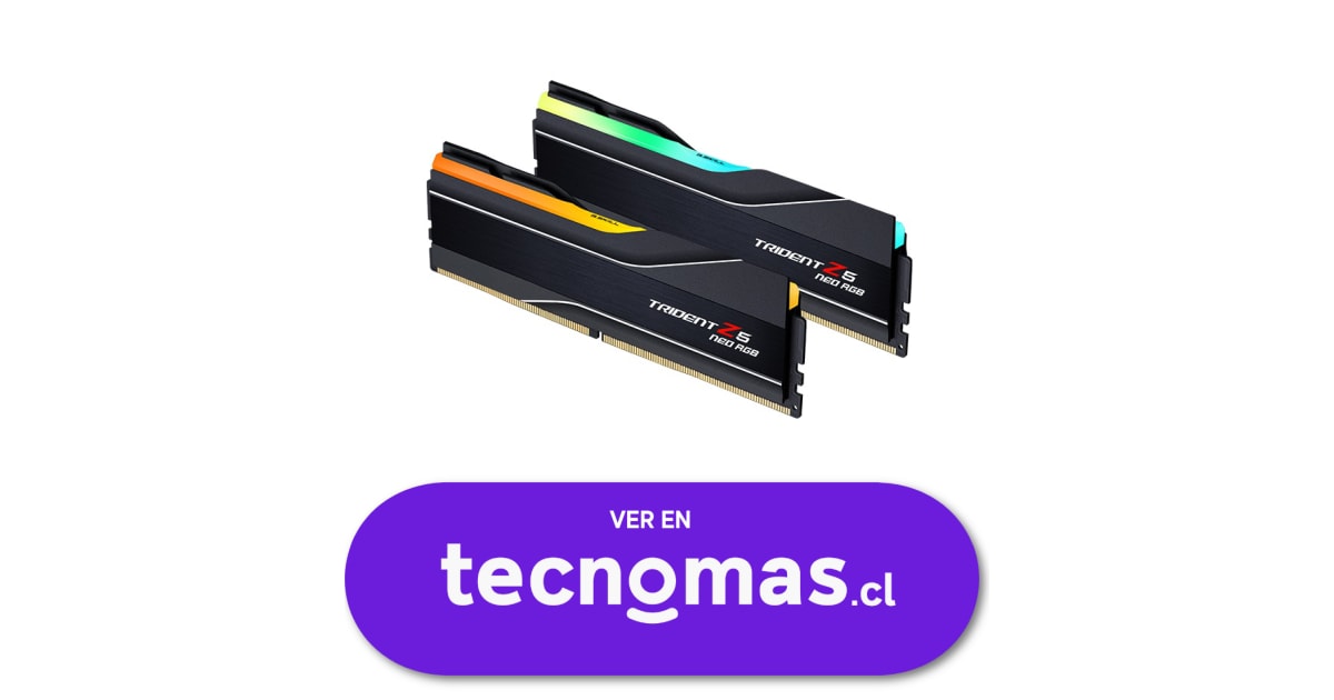 tecnomas.cl | [F5-6000J3038F16GX2-TZ5NR] G.Skill Trident Z5 Neo RGB