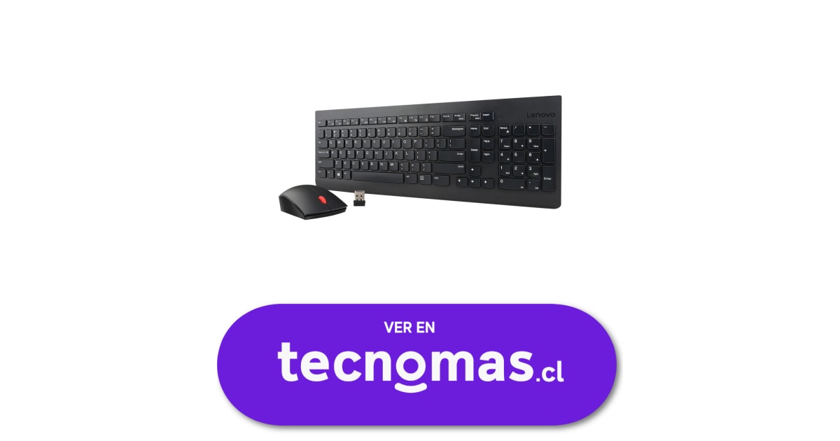 [4X30M39482] Kit Teclado Mouse Inalámbrico Lenovo