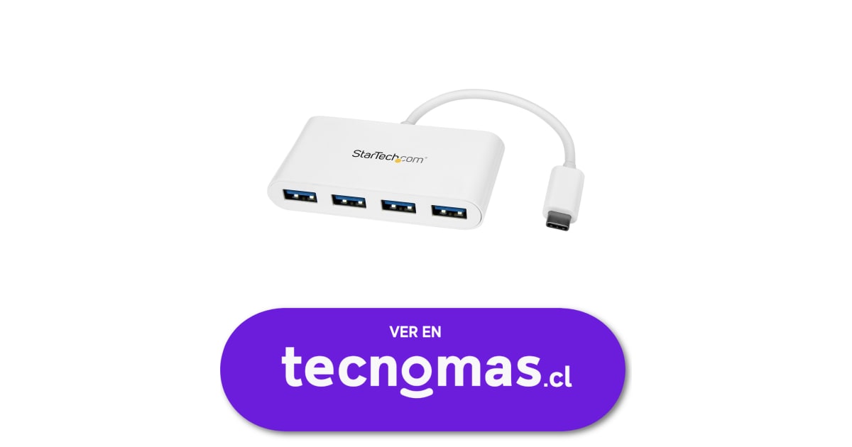 StarTech.com Hub USB de 3 Puertos USBA - USB 3.0 de 5Gbps - Alimentado por  el Bus - Concentrador USB de 3 Puertos USB-A - Ladrón USB Portátil - Cable