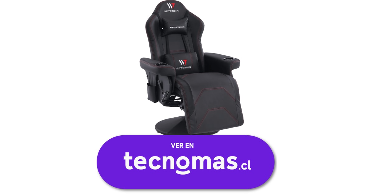 Seven Win  Sillón Gamer Bunker Black Titanium