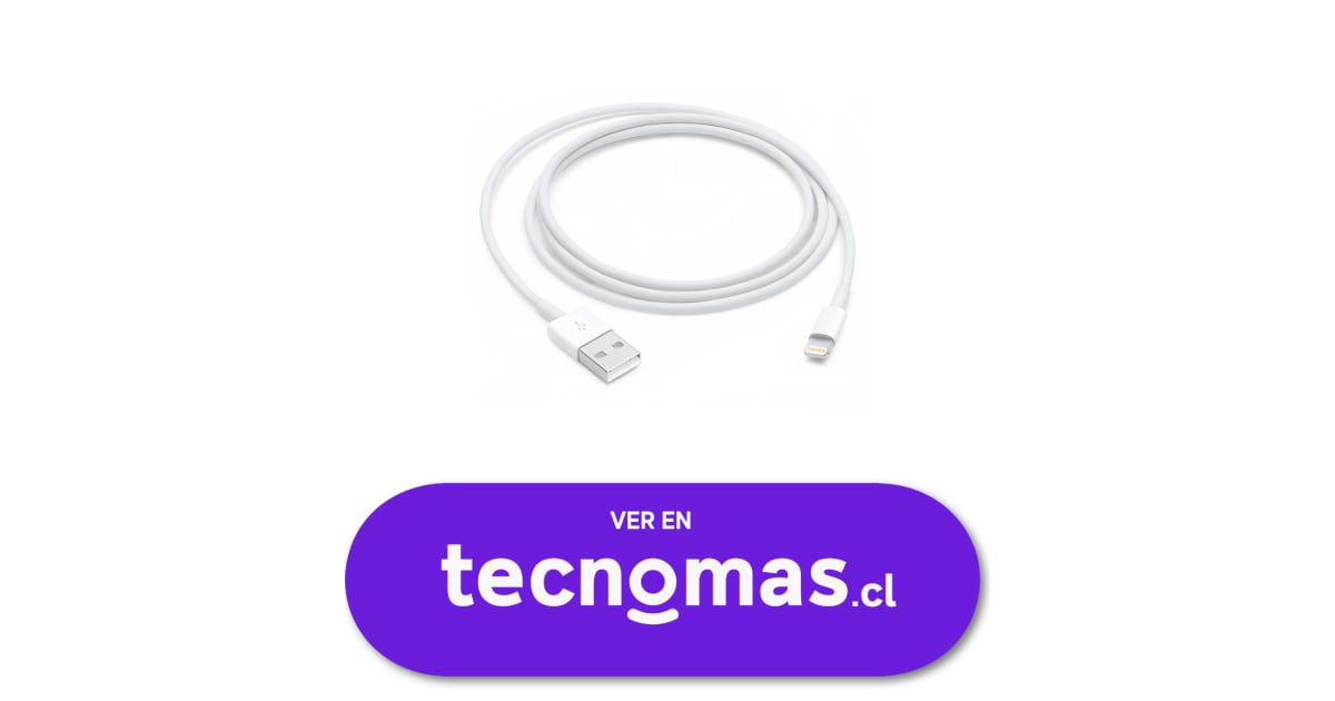 APPLE APPLE MM0A3AM/A CABLE PARA IPHONE USB-C / LIGHTNING 1 MT ORIGINAL  BLANCO