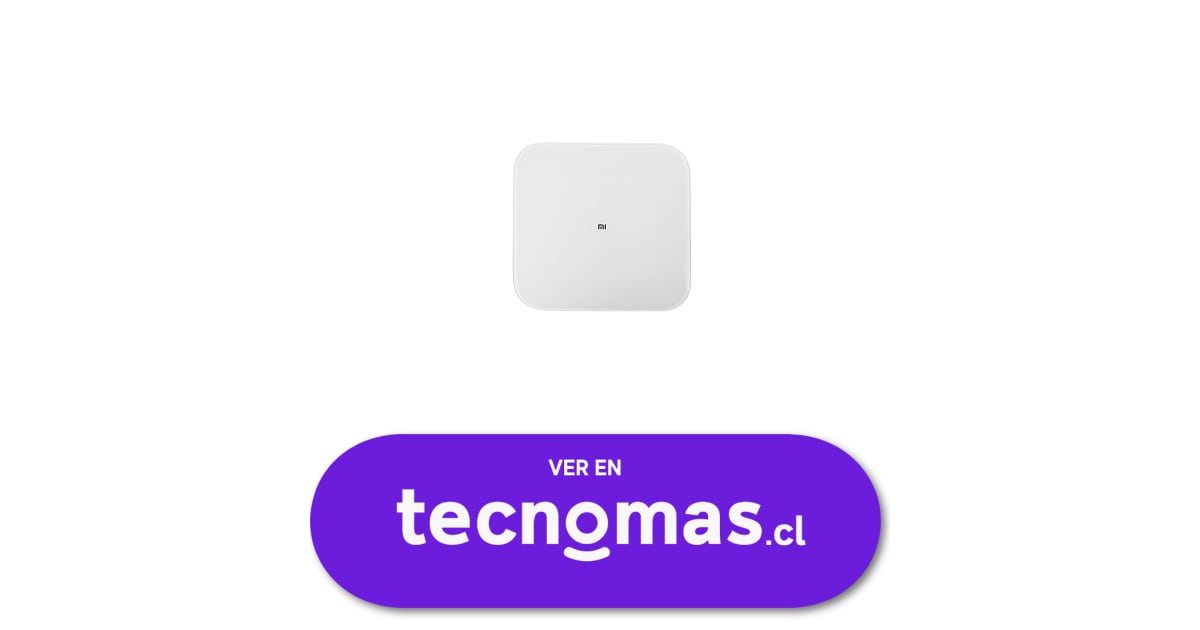 tecnomas.cl Xiaomi Mi Smart Scale 2 White/ 22349