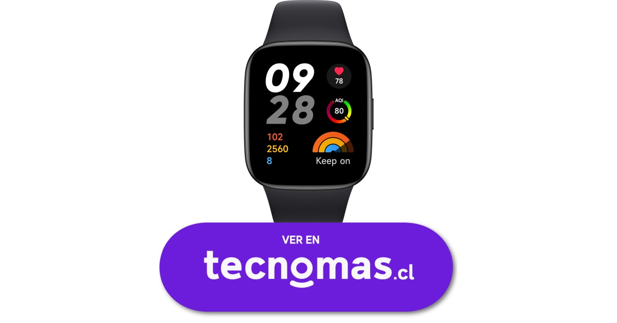 Smartwatch Xiaomi Redmi Watch 3/ Notificaciones/ Frecuencia Cardíaca/ GPS/  Negro : : Electrónica