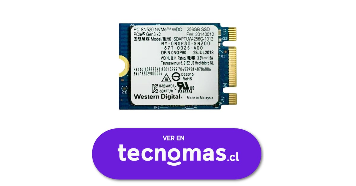 Pc sn520 nvme wdc 256gb clearance