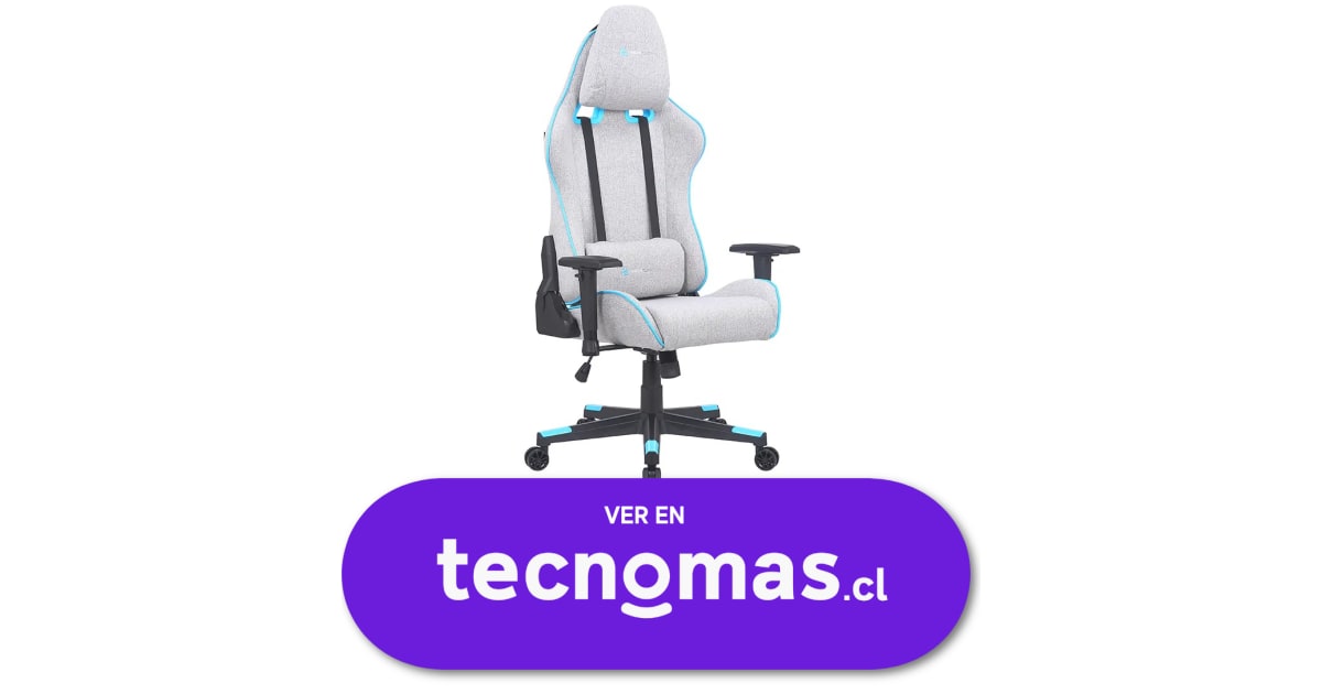 Silla gaming - NS-CH-KITSUNE-BLUE NEWSKILL, Reposabrazos2D (regulable en  altura y anchura), 150 kg, Azul