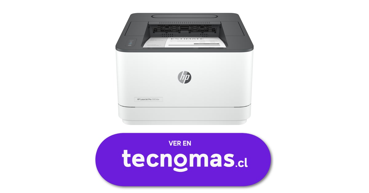 Impresora HP LaserJet Pro 3003dw (3G654A) Blanco y Negro